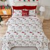 Christmas Car Quilt by Cmfshape Bedspread Set-2