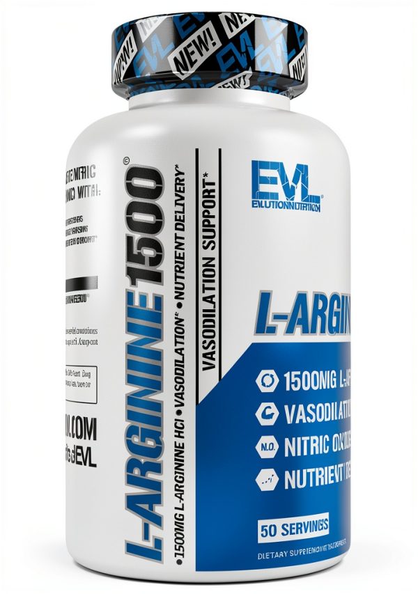 Evlution L-Arginine 1500mg Muscle Growth Amino Acid-4