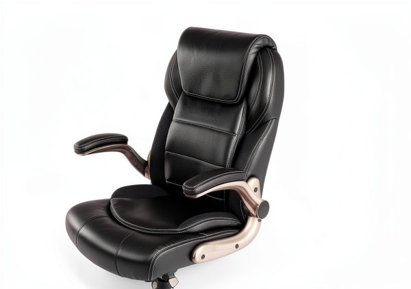 Ergonomic Office Chair Amazon Basics Leather-4