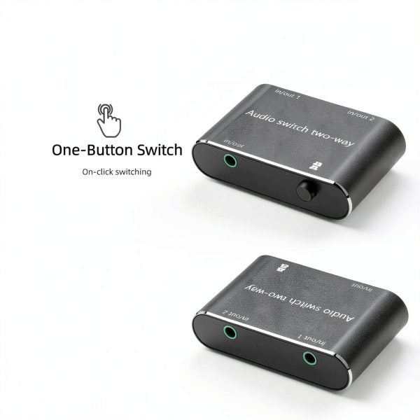 3.5mm Audio Switch WLTASUY Compact Design-7