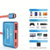 JEMDO Switch 2 Dock 4K 144Hz HDMI Blue Aluminum-7