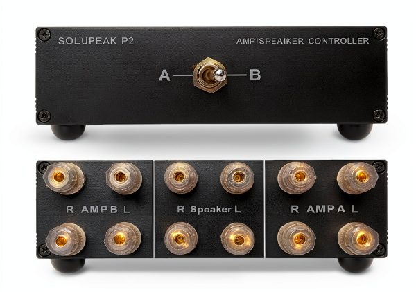 Audio Selector Switch Zhuogang 2‑IN‑1‑OUT-0