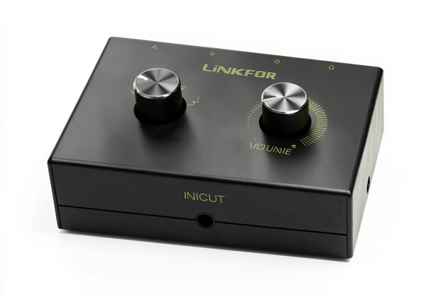 LiNKFOR 4 Port Audio Switch Selector Box-7
