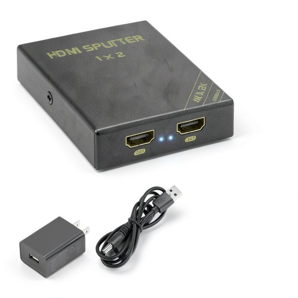 HBAVLINK HDMI Splitter 4K 60Hz Audio Video Selector Box-5