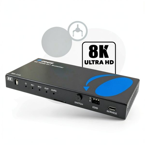 8K HDMI Switch OREI 2X1 Switcher for Home Theater-5