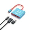 JEMDO Switch 2 Dock 4K 144Hz HDMI Blue Aluminum-2