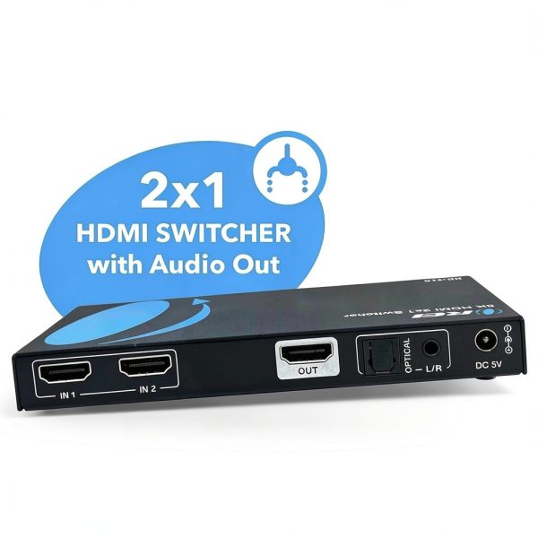 8K HDMI Switch OREI 2X1 Switcher for Home Theater-1