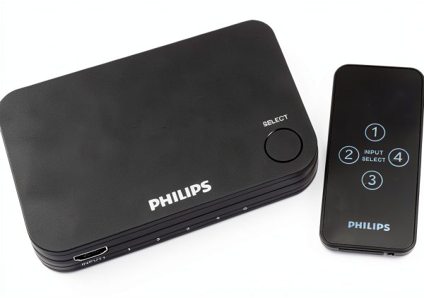 Philips 4 Port HDMI Switch for Home Theater-0