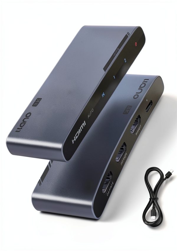 HDMI 2.1 Splitter llano 8K Mirror Mode Model H402-0