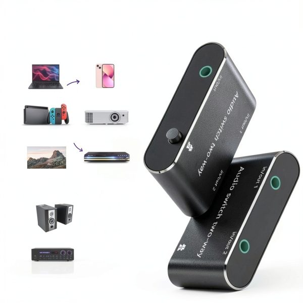 3.5mm Audio Switch WLTASUY Compact Design-1