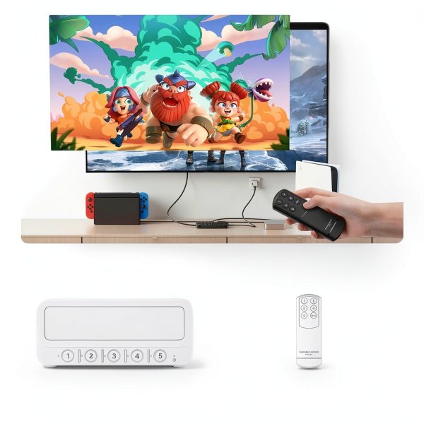 5-In-1 HDMI Switch ByteWave Metal Design-5