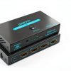 HDMI Switch SGEYR Metal 3‑Port Remote for Theater-2