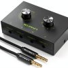 LiNKFOR 4 Port Audio Switch Selector Box-0
