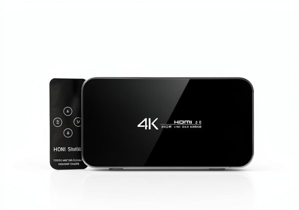 4K HDMI Switch ENBUER 4 Port HDR Black Model-2