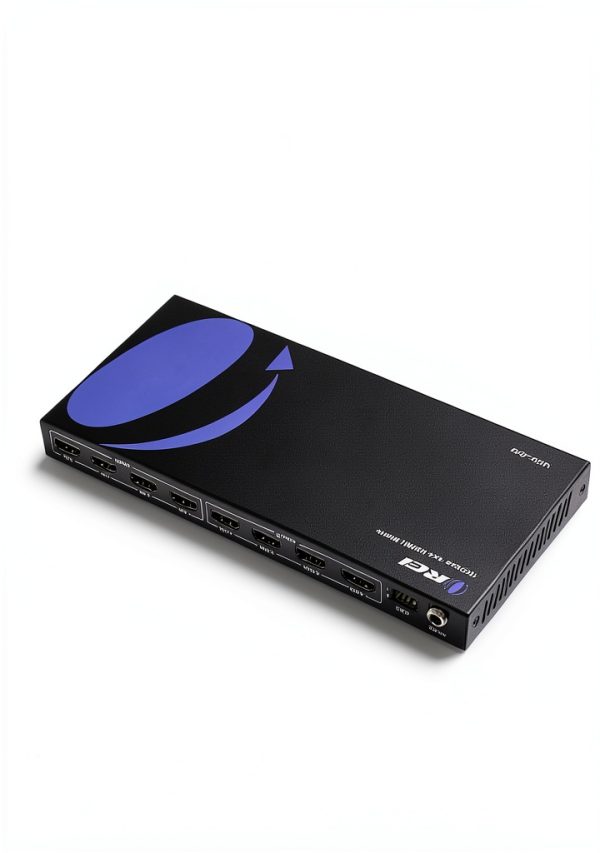 OREI 4x4 HDMI Matrix 4K60 HDR Dual Voltage Power-4