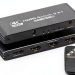 HDMI Switch Anber-Tech 4K120Hz Grey Model 3in1-0