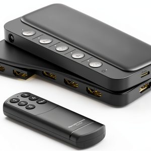 5-In-1 HDMI Switch ByteWave Metal Design-0