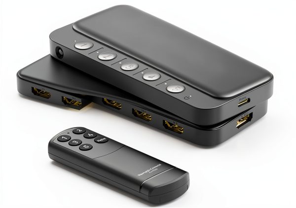 5-In-1 HDMI Switch ByteWave Metal Design-0