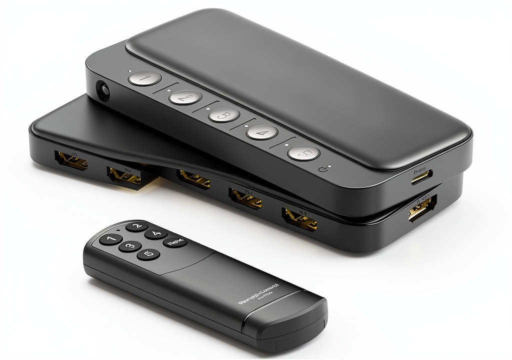 ByteWave HDMI Switch in a home theater setup