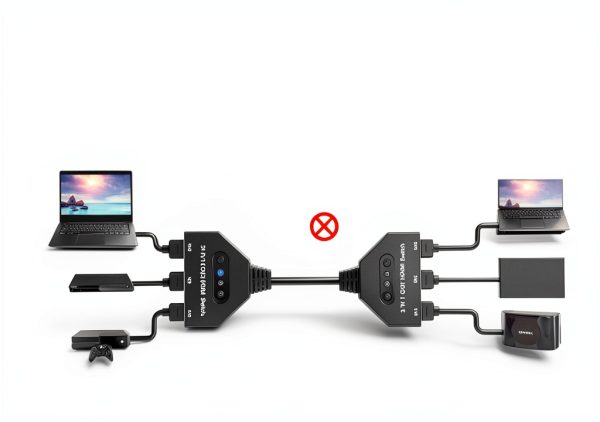 4K HDMI Selector Box Closs HS-329 4K@60Hz-4