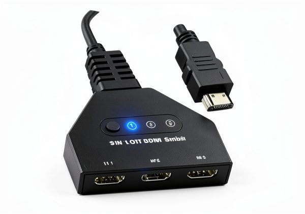 AUKOKIOULA HDMI Switch 3‑in‑1 4K 30Hz for Gamers-4