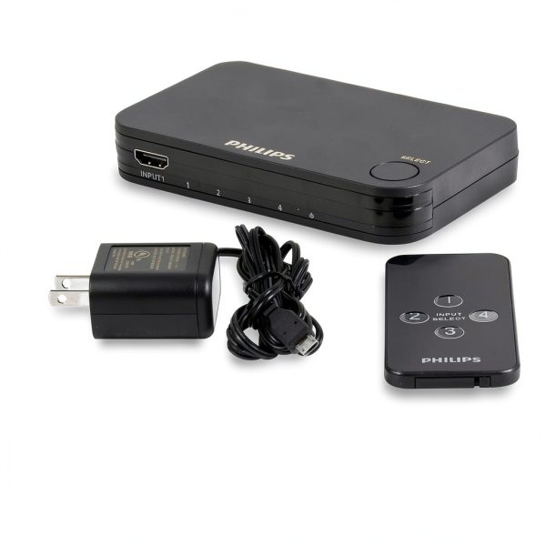 Philips 4 Port HDMI Switch for Home Theater-6