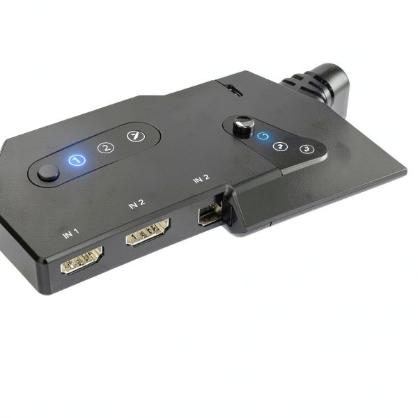 AUKOKIOULA HDMI Switch 3‑in‑1 4K 30Hz for Gamers-3
