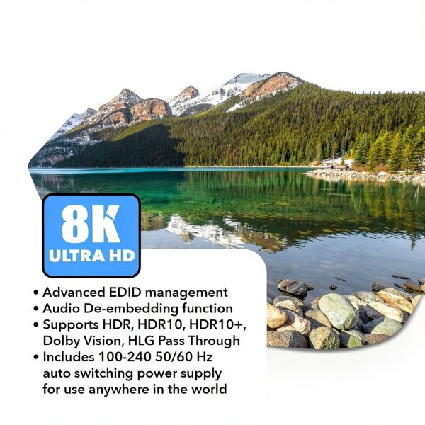 8K HDMI Switch OREI 2X1 Switcher for Home Theater-6