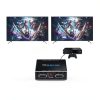 4K HDMI Splitter EZCOOTECH Mini Dual Output-1