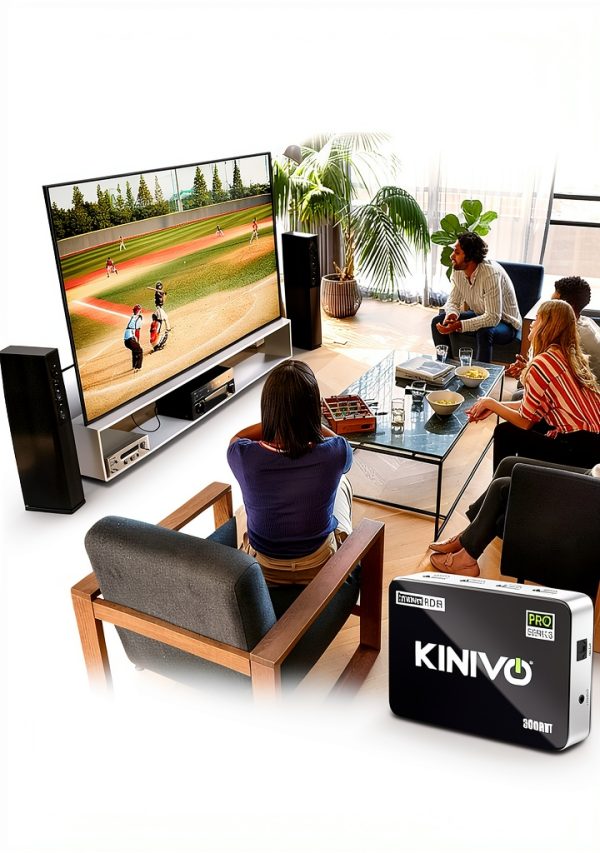 Kinivo 4K HDMI Switch 3 Port Optical Audio Extractor ARC Remote-6