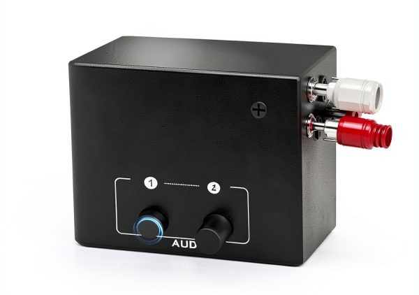 Audio Switcher BolAAzuL 4 in 1 Stereo Selector Metal Housing Plug Play-6
