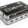 Kinivo 8K HDMI Switch 4 Port with Toslink 4K/8K Support IR Remote-0