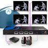 8K HDMI Audio Extractor OREI BK-104A 4-Output 8K@60Hz Optical & Analog-2