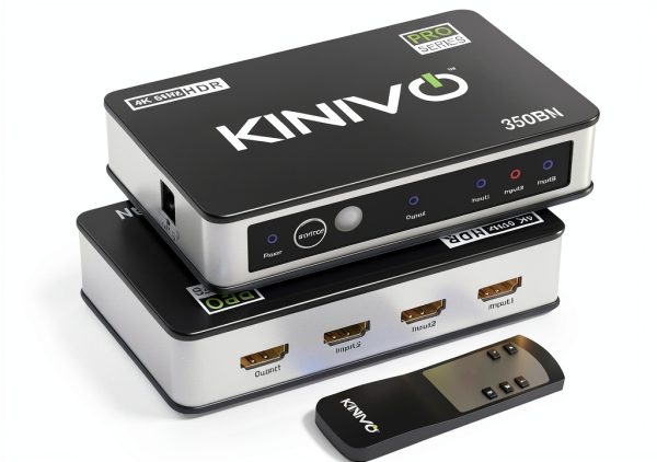 Kinivo 4K HDMI Switch 3 In 1 Out 60Hz 4K60 HDR 2-Year Warranty-0