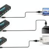 SGEYR 5x1 HDMI Switch 4K 30Hz Metal HDMI Selector Blue-5