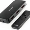 HDMI Switch 3 in 1 4K UGREEN Model 80125 Compact Remote-0
