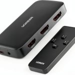 HDMI Switch 3 in 1 4K UGREEN Model 80125 Compact Remote-0