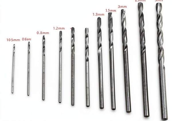 Twist Drill Bits 10pcs High Speed Steel Set for Wood Metal-3