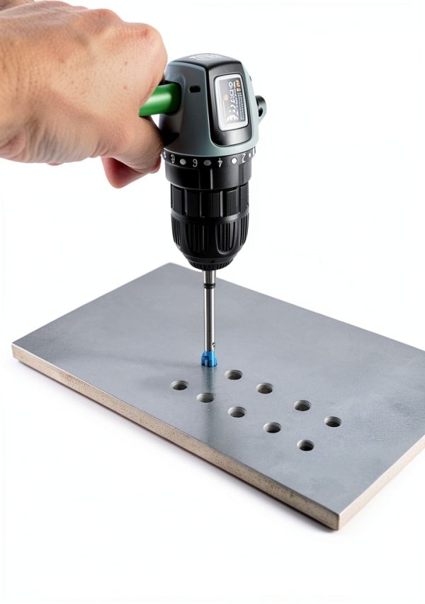 Glass and Tile Drill Bit Toolant 1/4" 10pc Set Hex Shank for Tiles-3