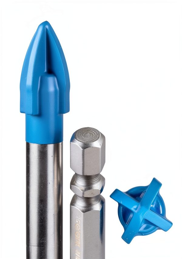 Glass and Tile Drill Bit Toolant 1/4" 10pc Set Hex Shank for Tiles-2
