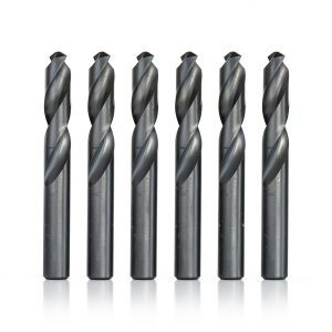 Drill Bit 3/8" Cobalt Split Point Stub – Drill America Pack of 6-0