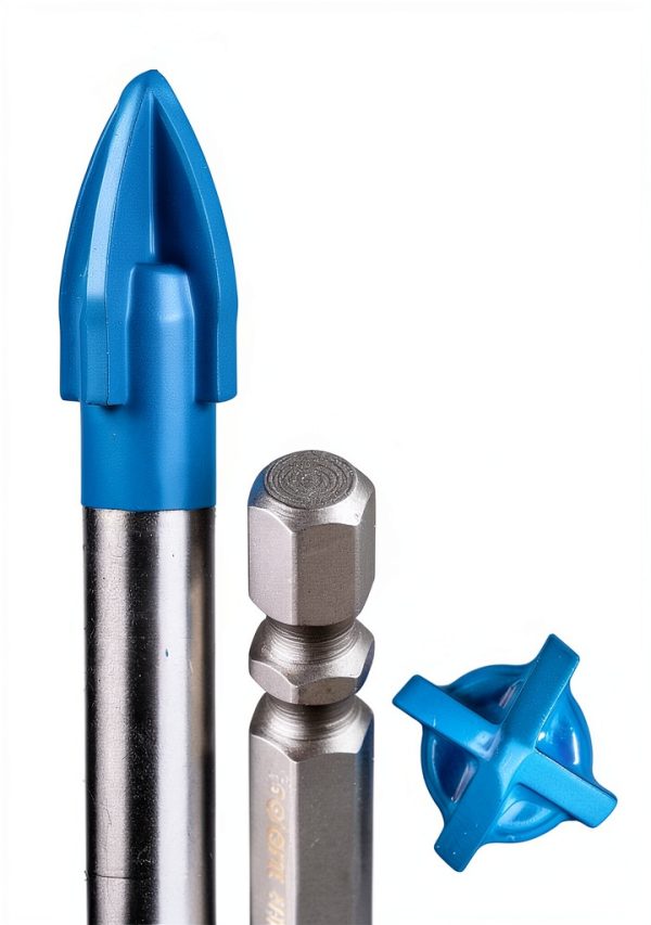 Glass and Tile Drill Bit Set toolant 5/16" 10pc Long 1/4 Hex Shank-2