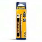 DRILL 13/64 TMX JL 135' CARDED IRWIN Long Twist Drill Bit Gold Finish-0