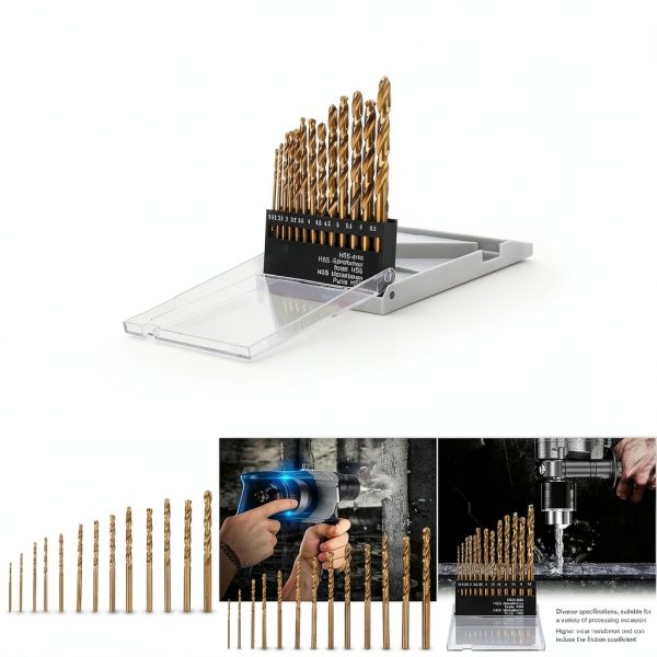 M35 Twisted Drill Bits 13pcs High Speed Steel Tool-1