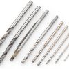 Twist Drill Bits 10pcs High Speed Steel Set for Wood Metal-0