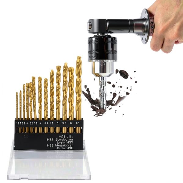 M35 Twisted Drill Bits 13pcs High Speed Steel Tool-3