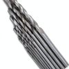 Twist Drill Bits 10pcs High Speed Steel Set for Wood Metal-5