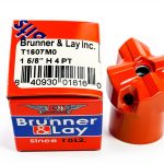 Rock Drill Bit Brunner & Lay T1607M0 1-5/8" Tungsten Carbide-0