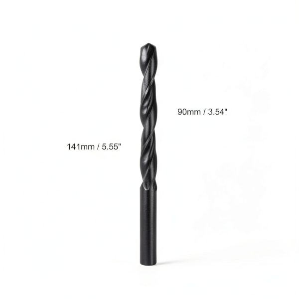 uxcell 10.8mm Split Point Twist Drill Bit 2pcs 141mm HSS-1
