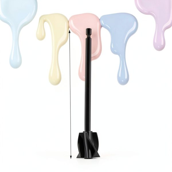 Epoxy Resin Mixer Paddles 3 Pcs ProMix Drill Attachment Durable Mixing-2